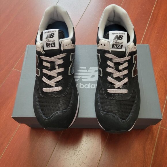 New Balance 574 - Black White - Picture 4 of 7